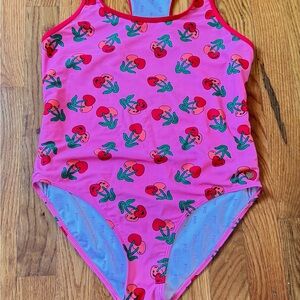 Pink Cherry Kids Swimsuit
